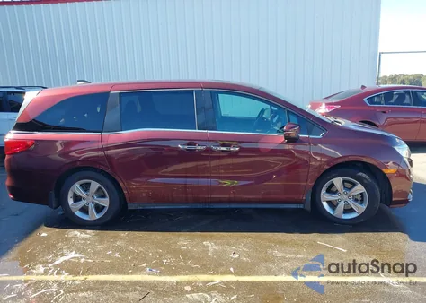 2019 Honda Odyssey Ex-L из США, поврежденный, VIN 5FNRL6H74KB057731